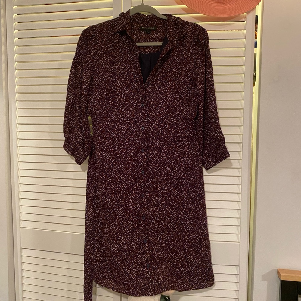 NWOT Banana Republic Shirt Dress